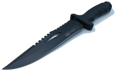 Nóż wojskowy Clip Point 32cm czarny Columbia
